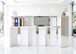 Recepcja z laminatu HPL